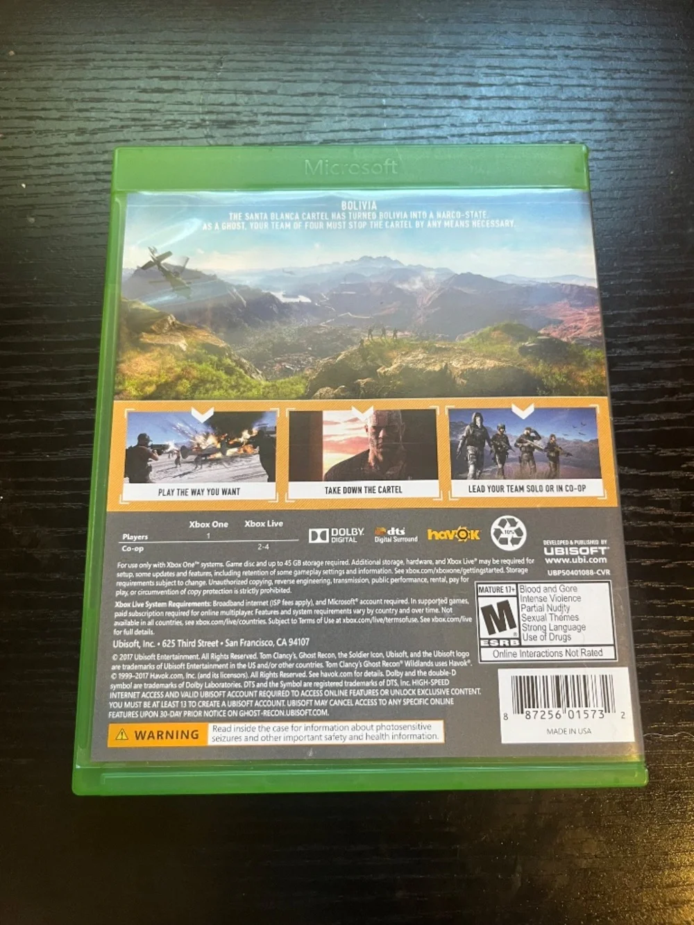Tom Clancy's Ghost Recon Wildlands - Microsoft Xbox One
